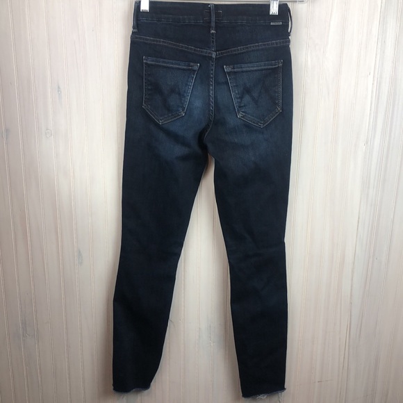 MOTHER HIGH RISE LOOKER ANKLE FRAY - Picture 5 of 9